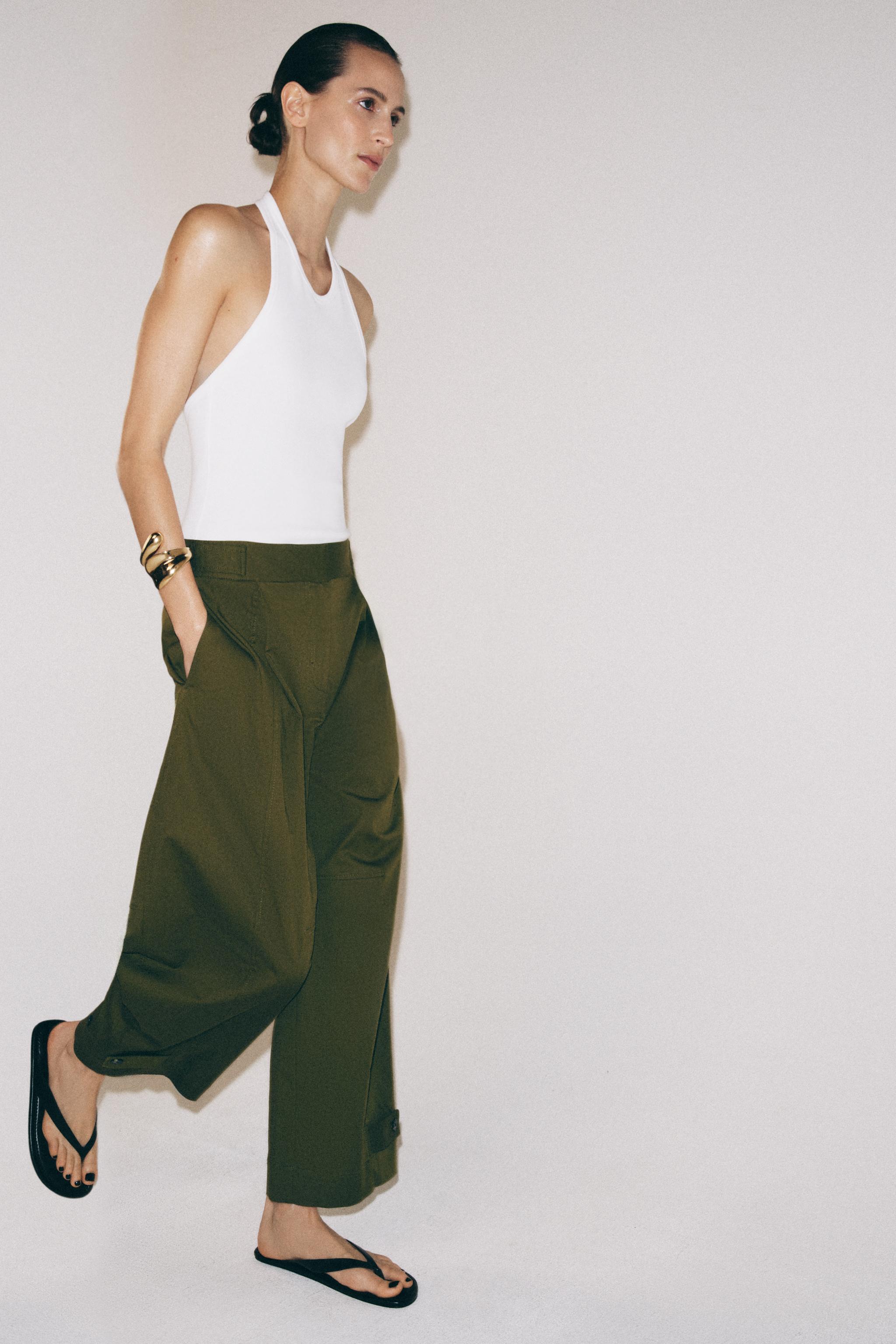 ZW COLLECTION CHINO PANTS WITH BELT LOOPS